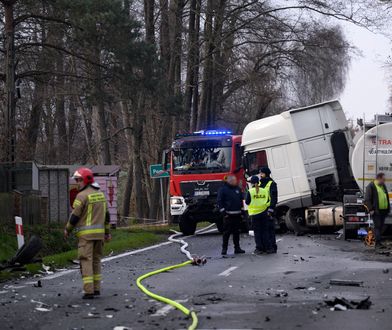 Tragiczny wypadek w Pamiątkowie. Dwie ofiary śmiertelne