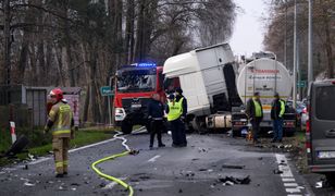 Tragiczny wypadek w Pamiątkowie. Dwie ofiary śmiertelne