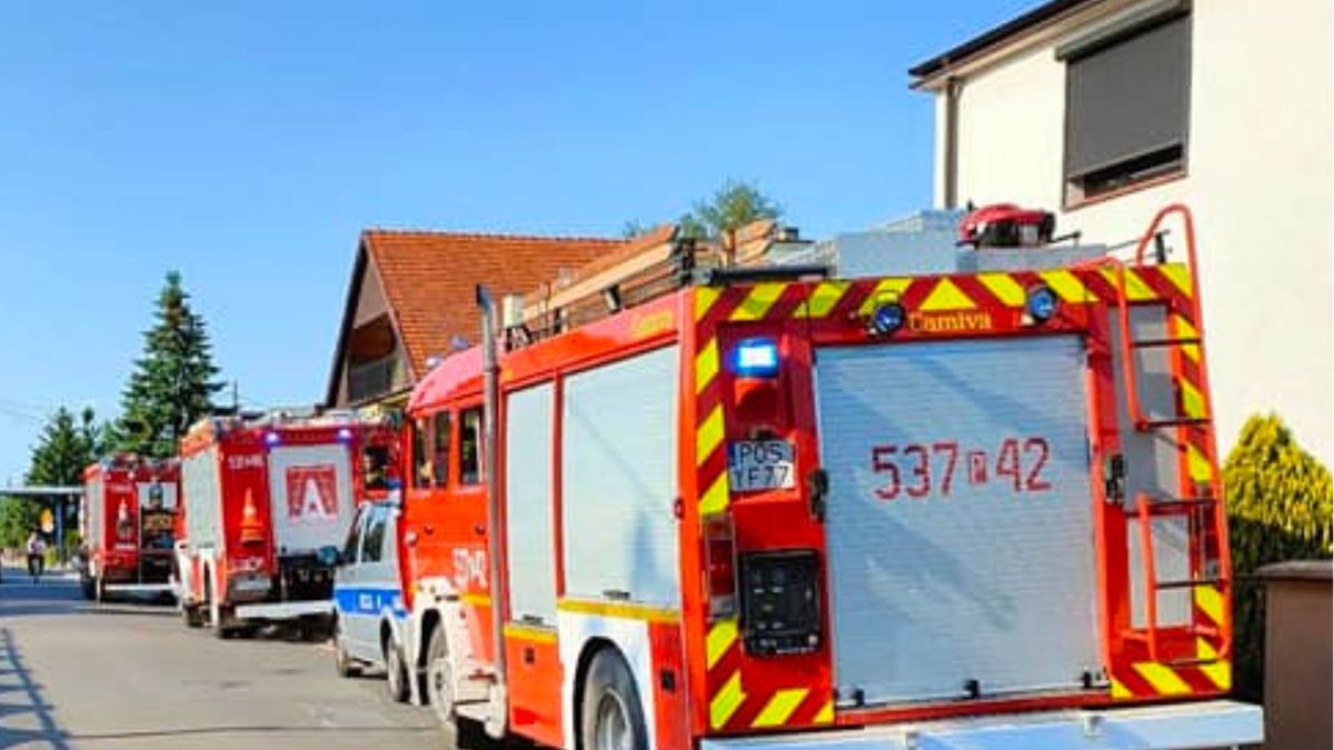 zapaliła się hulajnoga, mógł spłonąć cały dom