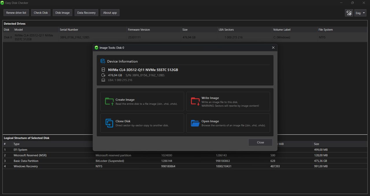 Easy Disk Checker 