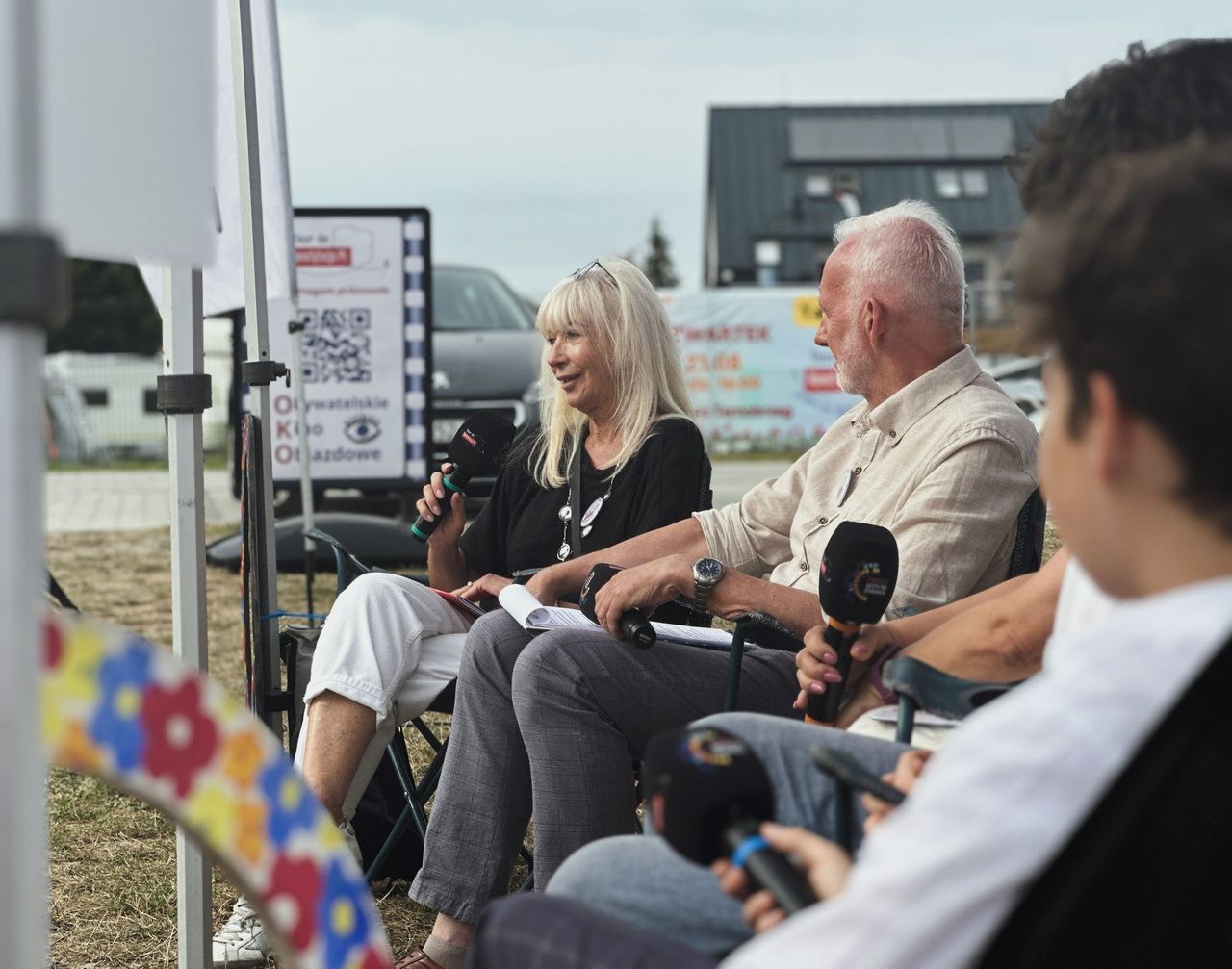 Tarnobrzeg: Anna Maria Wesołowska spotkała się z młodzieżą. Tour de Konstytucja