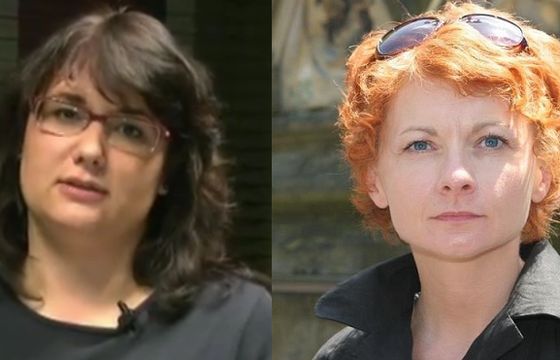 Katarzyna Pawlak i Luiza Zalewska w biurze prasowym Kancelarii Prezydenta RP, zwolniono Romana Wilkoszewskiego