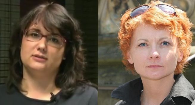 Katarzyna Pawlak i Luiza Zalewska w biurze prasowym Kancelarii Prezydenta RP, zwolniono Romana Wilkoszewskiego