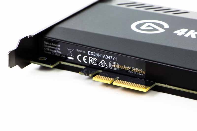 Elgato 4K60 Pro - złącze PCIe x4