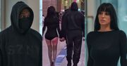 Bianca Censori i jej połowicznie odsłonięte pośladki maszerują u boku zamaskowanego Kanye Westa (ZDJĘCIA)