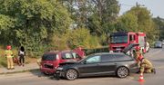 Zderzenie na skrzyżowaniu ulic Żeromskiego i Świętokrzyskiej