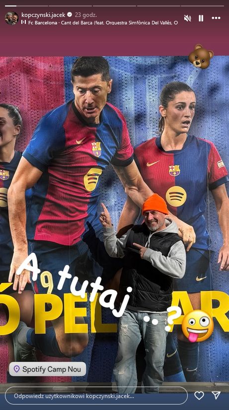 Jacek Kopczyński relacjonuje wypad do Barcelony