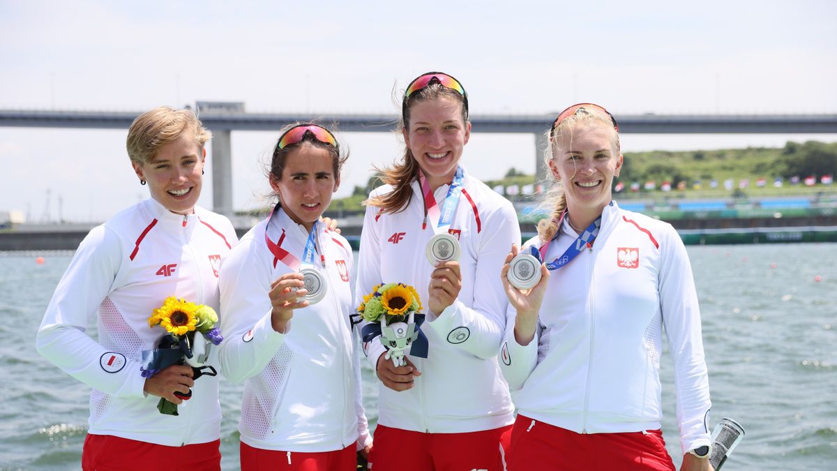 Polskie wioślarki z medalem olimpijskim 