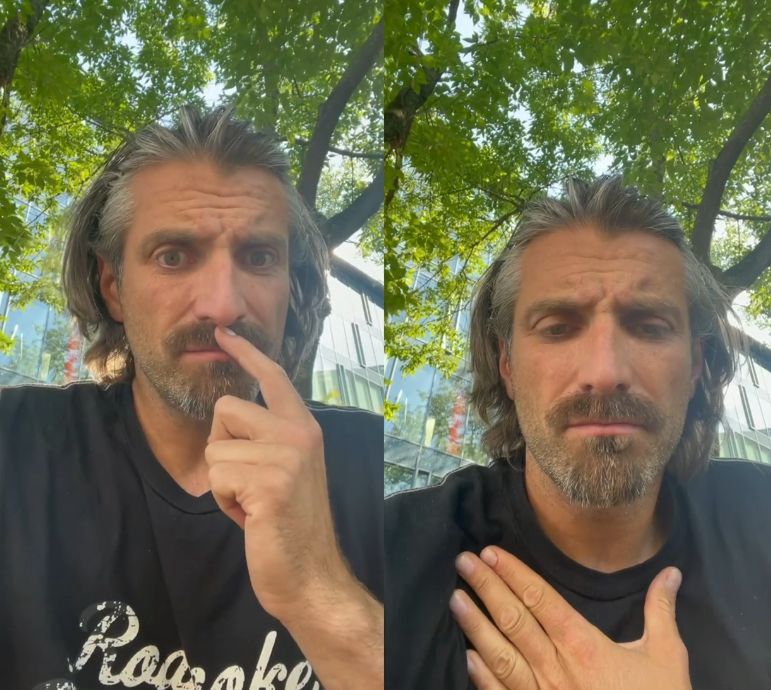 Maciej Dowbor "uczy się angielskiego" u Miśka Koterskiego