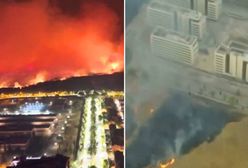 Ogień zbliżył się do Madrytu. Nagrania z przedmieść stolicy Hiszpanii
