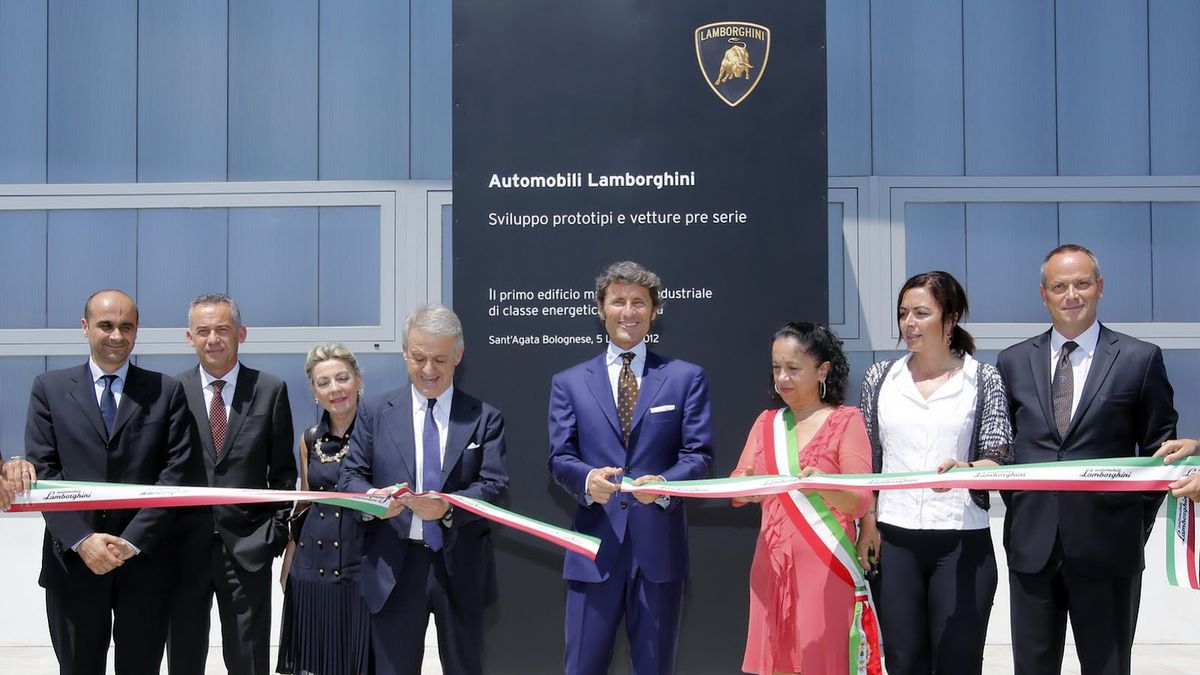 Nowy budynek Lamborghini
