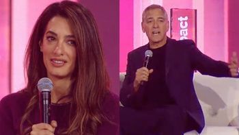 Tymczasem w Poznaniu: Amal Clooney DEMENTUJE plotki o rozwodzie. "Znajomi do mnie dzwonią..."