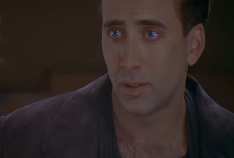 Nicolas Cage w filmie "Miasto aniołów"