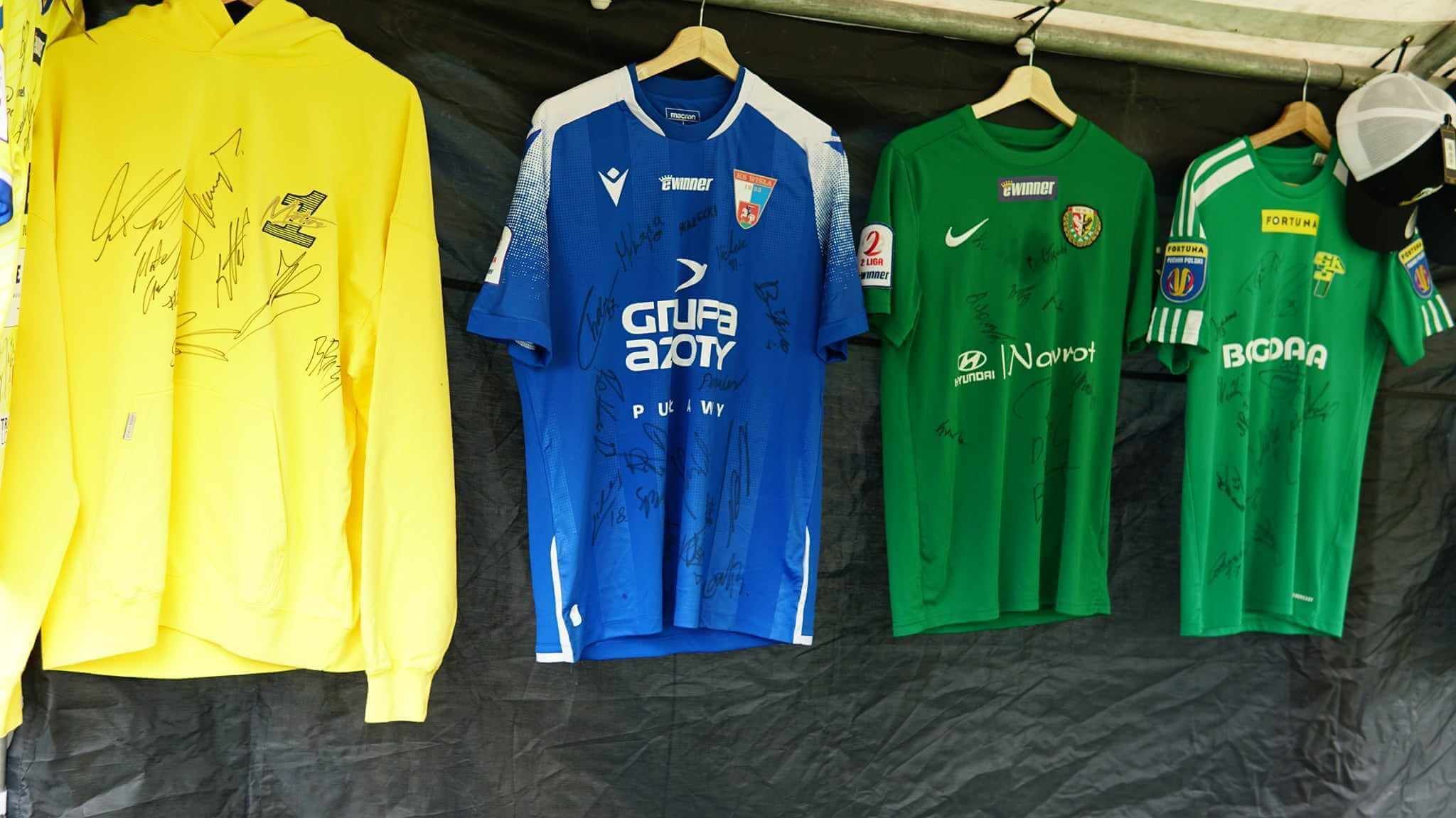 licytacja koszulek