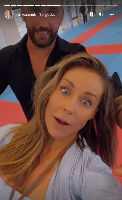 Małgorzata Rozenek daje z siebie wszystko na obozie Lewej i wspomina pląsy męża z Izą Janachowską 