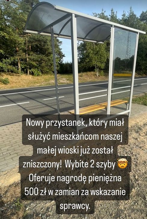 Paweł z "Rolnik szuka żony" opublikował zdjęcie zdewastowanego przystanku