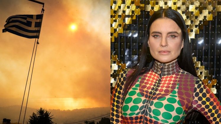 Joanna Horodyńska relacjonuje z Krety pożar w Grecji