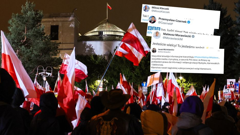 Protest Wolnych Polaków odbił się szerokim echem