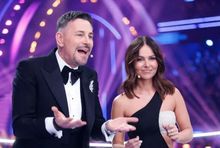 Krzysztof Ibisz i Paulina Sykut-Jeżyna