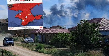 Krym ciągle w ogniu. Ukraina się nie zatrzymuje. Obrała świetną strategię