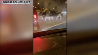 Policyjni kontrterroryści wkroczyli do akcji na MOP-ie. W samochodzie siedział poszukiwany szef grupy przestępczej