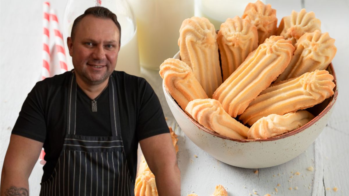 Tomasz Strzelczyk ma patent na ciasteczka z maszynki