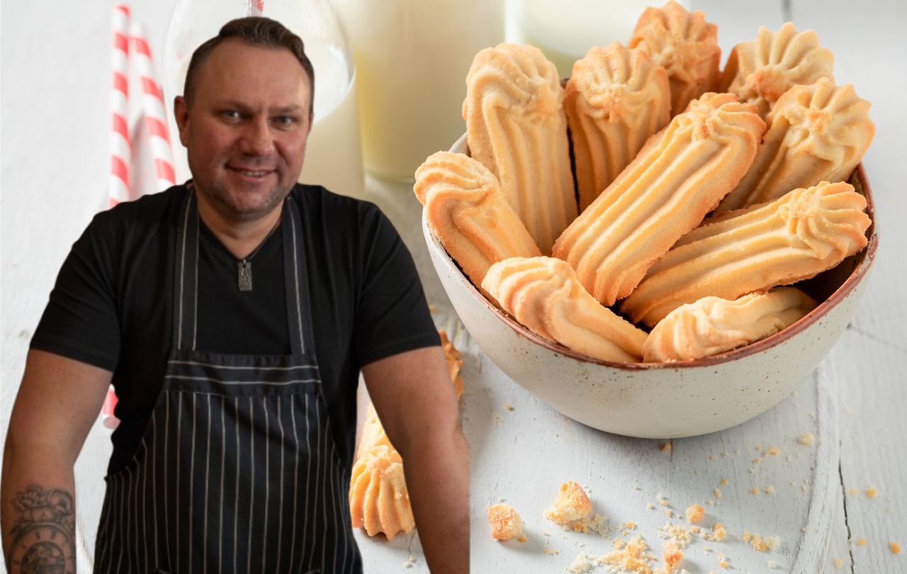 Ciasteczka, które przypomną ci dzieciństwo. Strzelczyk zdradza przepis