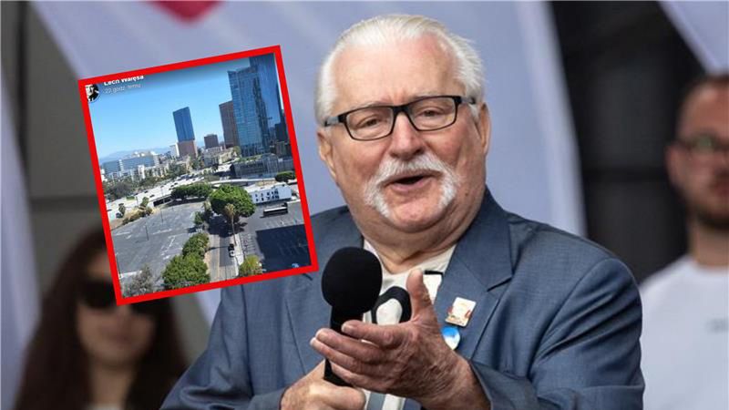 Były prezydent Lech Wałęsa wyjechał do USA z serią wykładów