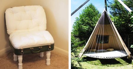 17 genialnych inspiracji na recykling starych rzeczy