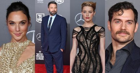 Gal Gadot, Henry Cavill, Ben Affleck i noga Amber Heard na światowej premierze "Ligi sprawiedliwości" (ZDJĘCIA)