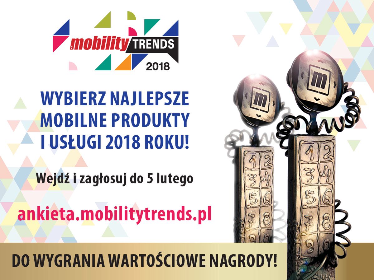 Plebiscyt Mobility Trends – trwa głosowanie na najlepsze produkty i usługi  z branży IT i Telcom za 2018 roku