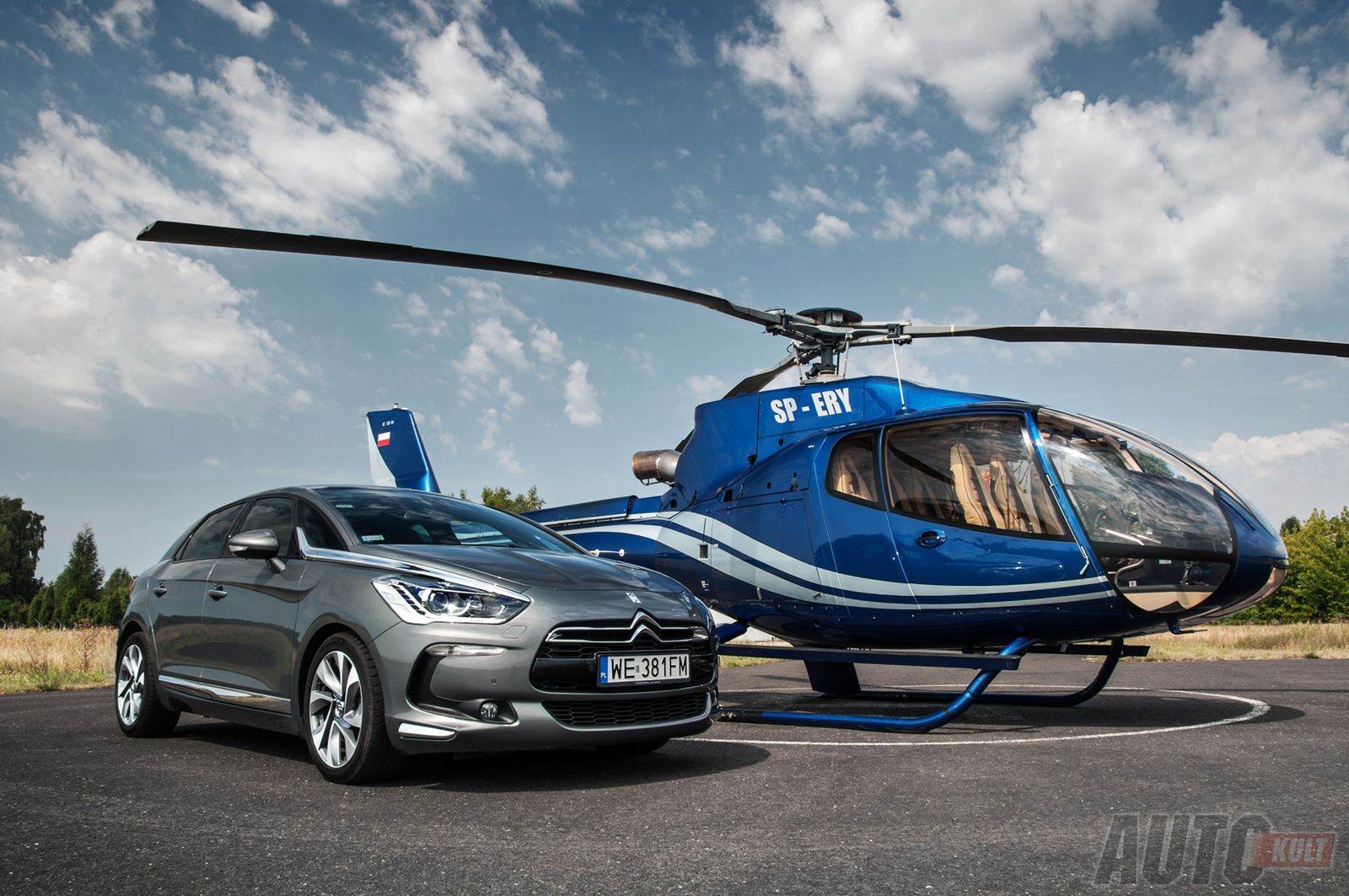 Citroën DS5 i Eurocopter EC130 [galeria autokult.pl] 4