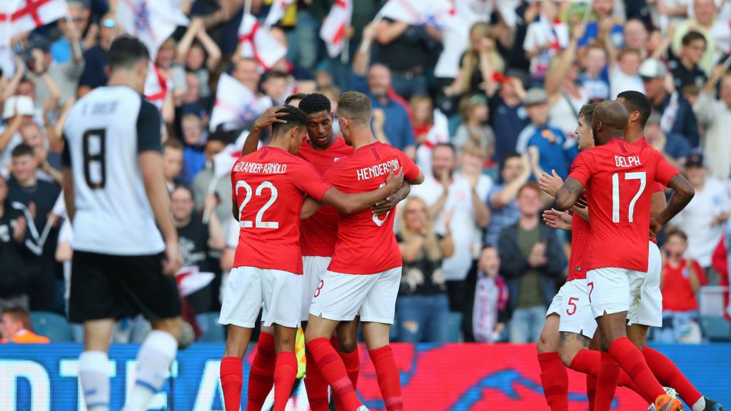 Zdjęcie okładkowe artykułu: Getty Images /  Alex Livesey / Na zdjęciu: piłkarze reprezentacji Anglii