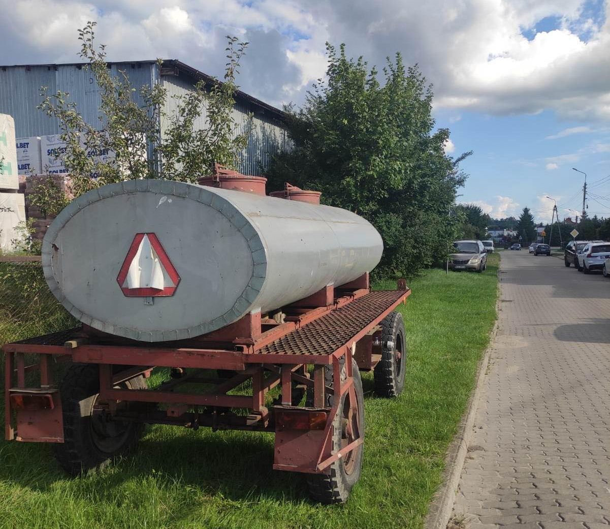 Beczkowóz w Nidzicy 