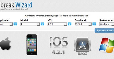 Ekspresowe sprawdzanie dostępności jailbreaka/unlocka dla konkretnych urządzeń iOS