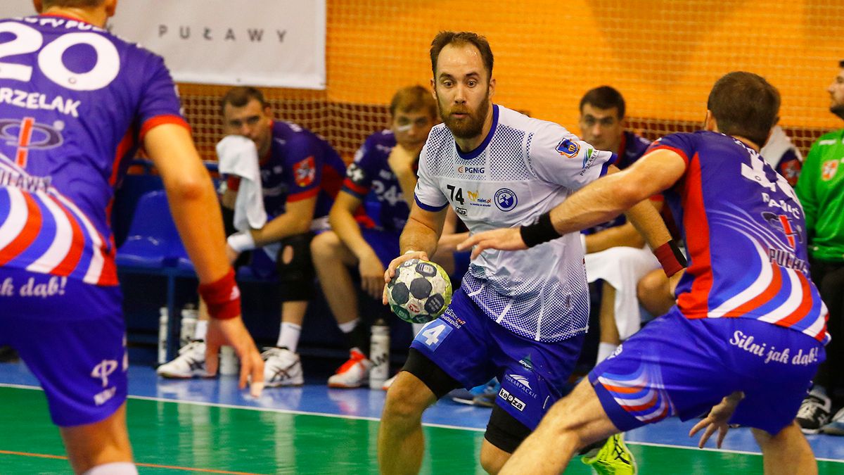 Materiały prasowe / KS AZOTY PUŁAWY / Na zdjęciu: Rudolf Cuzić w akcji