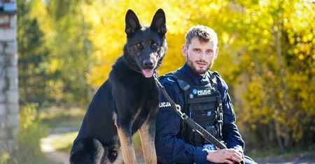 Niko został nowym funkcjonariuszem policji w Pile