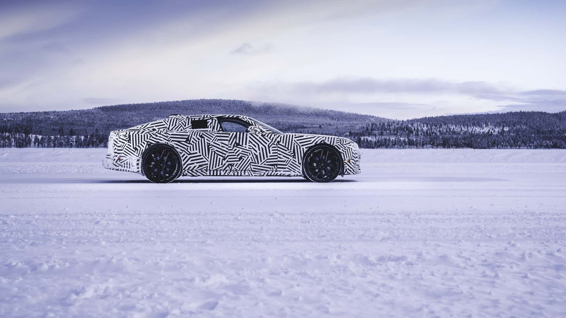 Nowy Jaguar podczas zimowych testów