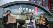 Protest w Operze Krakowskiej. Aktywiści przerwali spektakl