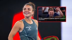 Euforia we Włoszech po tym, co zrobiła Paolini. "Świątek upokorzona"