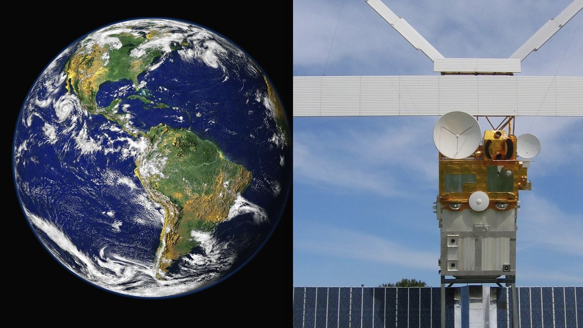 Model satelity European Remote Sensing 2 