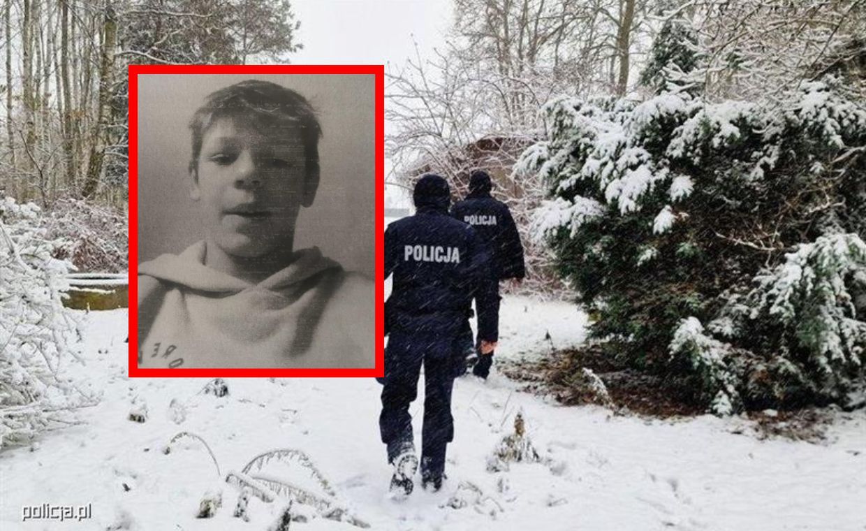 Zaginął 14-letni Szymon. Policja publikuje pilny apel