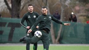Zlatan Ibrahimović znów trenował z Hammarby. "Krótki atak kaszlu i potężne strzały"