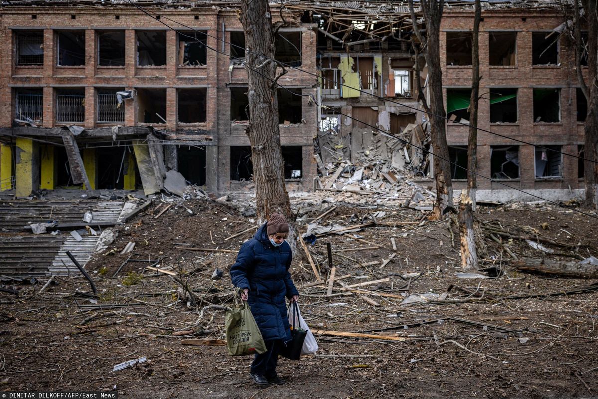 Ukraina. Ofiary po ostrzale rakietowym. „Brak mi słów” 