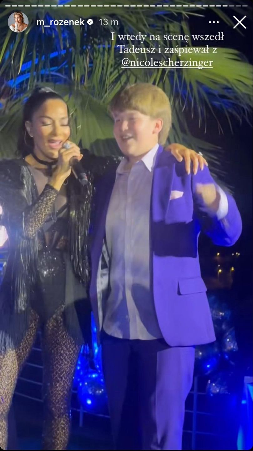 Nicole Scherzinger, Tadeusz Rozenek