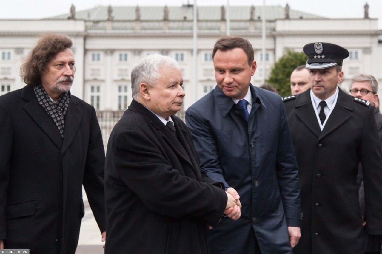 Jarosław Kaczyński i Andrzej Duda