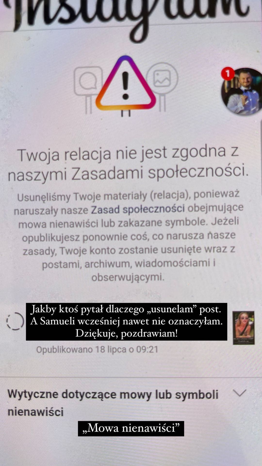 Maffashion ma kłopoty na Instagramie