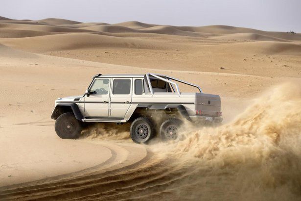 Mercedes-Benz G63 AMG 6x6 – potwornie drogi potwór