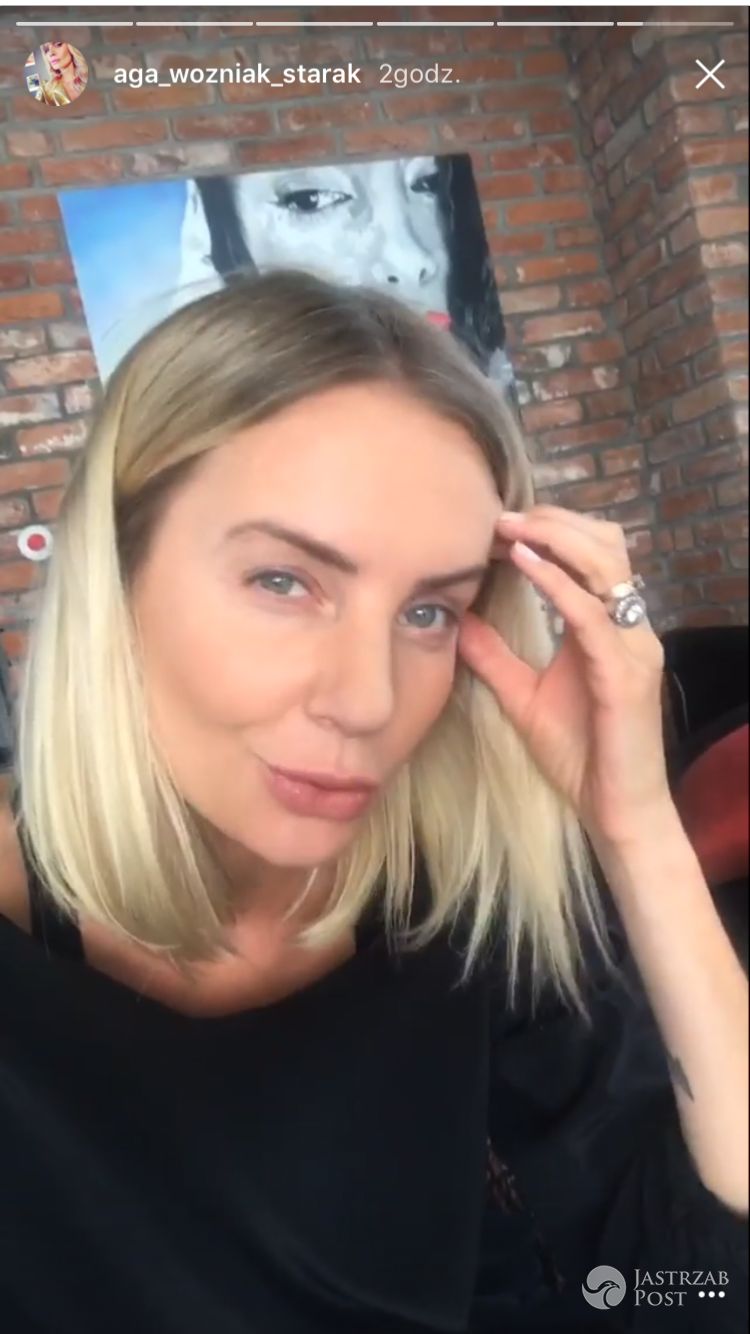 Dziennikarka Agnieszka Woźniak-Starak bez makijażu