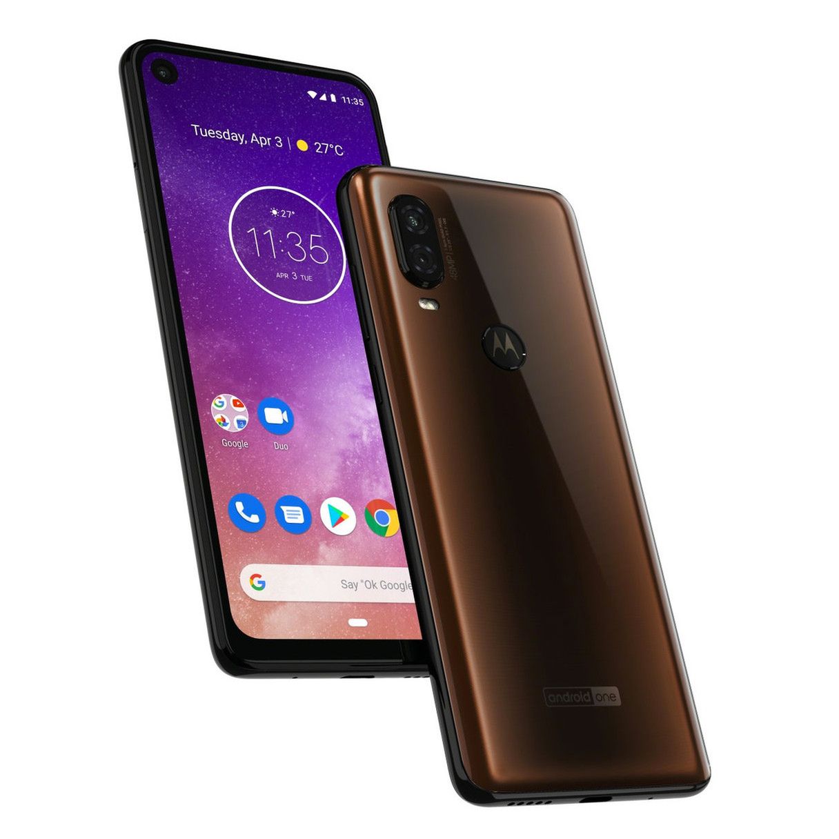 Motorola one vision oficjalnie. Ma ekran 21:9 z otworem i aparat 48 Mpix [aktualizacja] 2